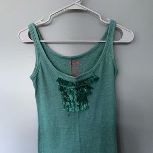 5|48 Ruffle tank top